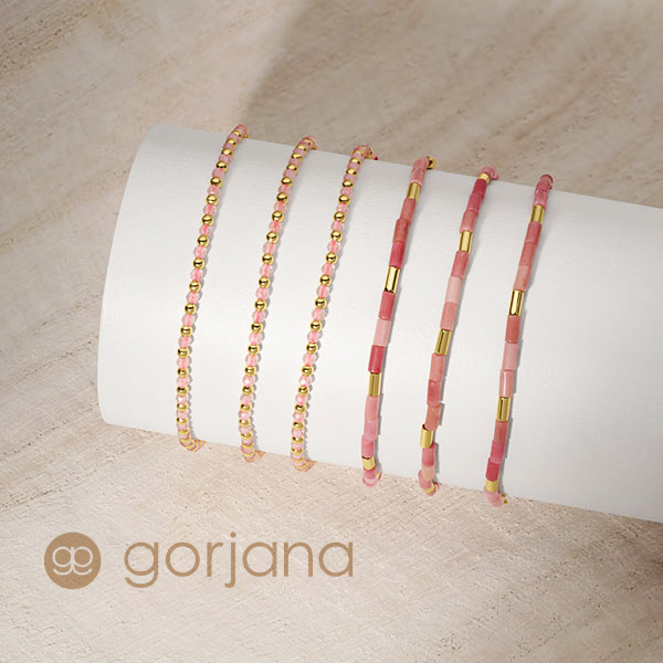 The Pink Collection jewelry, Gorjana